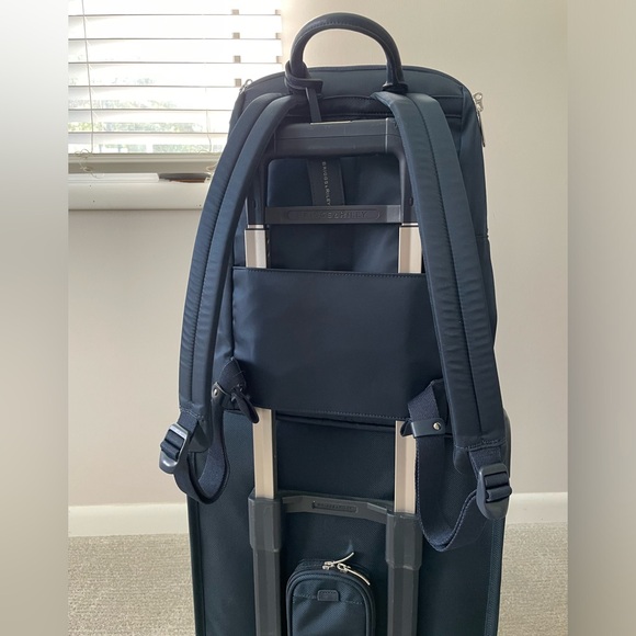 Briggs & Riley Rhapsody Slim Backpack - Navy - Picture 3 of 8